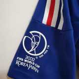 2002 France Home Retro Men Soccer jersey AAA35970