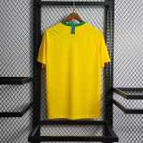 18 19 Brazil Home Fans Version Men Soccer jersey AAA38995