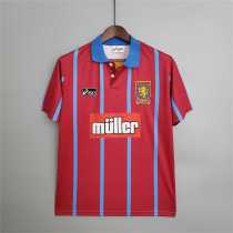 93 95 Aston Villa Home Retro Men Soccer jersey AAA38528