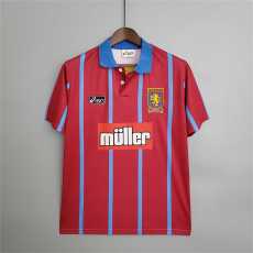 93 95 Aston Villa Home Retro Men Soccer jersey AAA38528