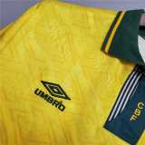 91 92 Brazil Home Retro Men Soccer jersey AAA36115