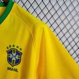 18 19 Brazil Home Fans Version Men Soccer jersey AAA38995