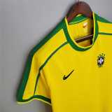 1998 Brazil Home Retro Men Soccer jersey AAA36037