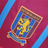 93 95 Aston Villa Home Retro Men Soccer jersey AAA38528