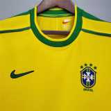 1998 Brazil Home Retro Men Soccer jersey AAA36037