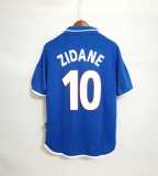 2000 France Home Retro Men Soccer jersey AAA36194
