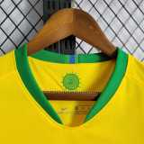18 19 Brazil Home Fans Version Men Soccer jersey AAA38995