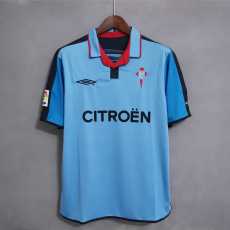 03 04 Celta Home Retro Men Soccer jersey AAA37971