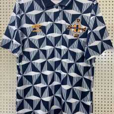 90 92 Northern Ireland Away Retro Men Soccer jersey AAA36195