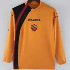2005/06 Roma Home Retro Long Sleeve Soccer jersey