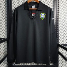 2004 Brazil Special Edition Retro Long Sleeve Soccer jersey