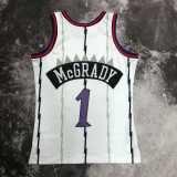 1999/00 RAPTORS MCGRADY #1 White NBA Jerseys