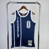 2015/16 THUNDER WESTBROOK #0 Navy NBA Jerseys