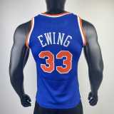 1996/97 76ERS EWING #33 Blue NBA Jerseys