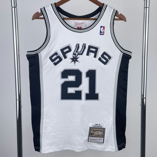 1998/99 SA SPURS DUNCAN #21 NBA Jerseys