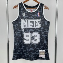 2023 NETS BAPE #93 NBA Jerseys