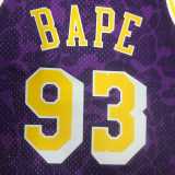 2023 LAKERS BAPE #93 NBA Jerseys