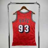 2023 HEAT BAPE #93 NBA Jerseys