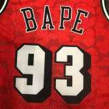 2023 HEAT BAPE #93 NBA Jerseys