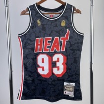 2023 HEAT BAPE #93 NBA Jerseys