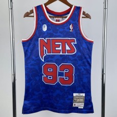 2023 NETS BAPE #93 NBA Jerseys