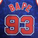2023 NETS BAPE #93 NBA Jerseys