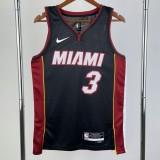 2023 HEAT WADE #3 NBA Jerseys