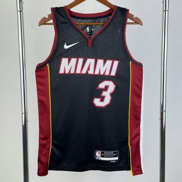 2023 HEAT WADE #3 NBA Jerseys
