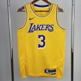 2023 LAKERS DAVIS #3 NBA Jerseys