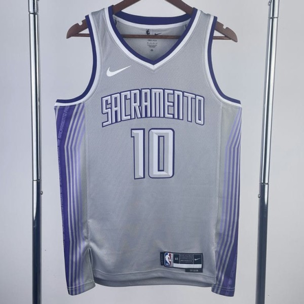 2023 KINGS SABONIS #10 NBA Jerseys