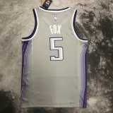 2023 KINGS FOX #5 NBA Jerseys