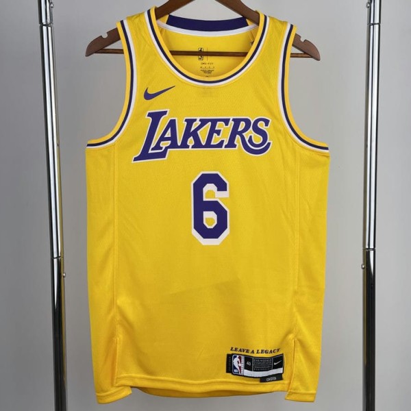 2023 LAKERS JAMES #6 NBA Jerseys