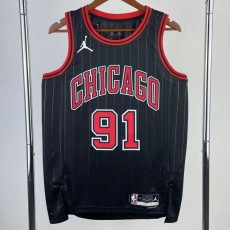 2023 BULLS RODMAN #91 NBA Jerseys