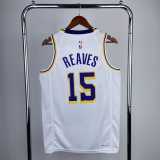 2023 LAKERS REAVES #15 Association Edition Swingman NBA Jerseys
