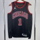 2023 BULLS ROSE #1 Hot Pressing NBA Jerseys
