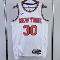2023 KNICKS RANDLE #30 White NBA Jerseys