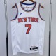 2023 KNICKS ANTHONY #7 White NBA Jerseys