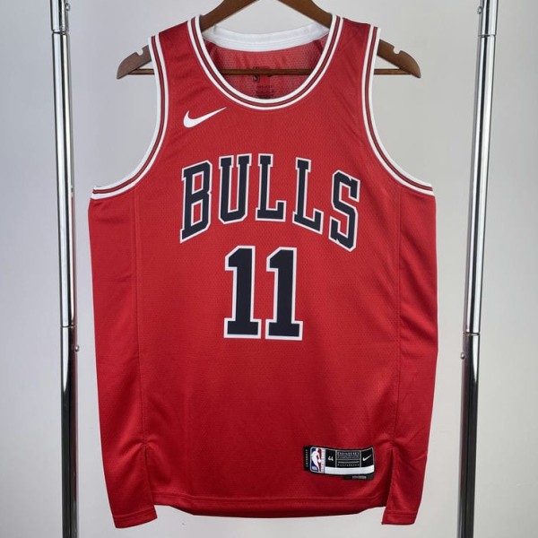 2023 BULLS DEROZAN #11 Red Icon Edition Swingman Jersey NBA Jerseys