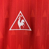 1988 Spain Home Red Retro Soccer jersey