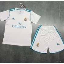 2017/18 R MAD Home White Retro Kids Soccer jersey