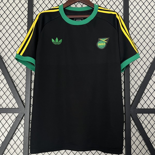 2024 Jamaica Black Training Shirts
