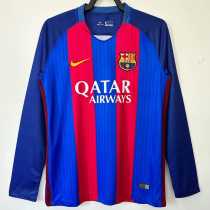 2016/17 BAR Home Red Retro Long Sleeve Soccer jersey