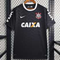 2012/13 Corinthians Away Black Retro Soccer jersey