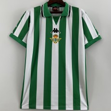 1993/94 Real Betis Home Green Retro Soccer jersey