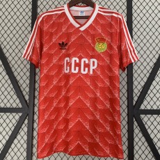 1988/89 Home Red Soviet Union Retro Soccer jersey