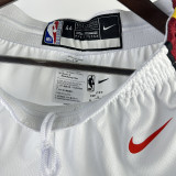 2023 HEAT White NBA Pants