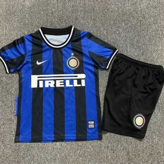 2009/10 INT Home Blue Retro Kids Soccer jersey