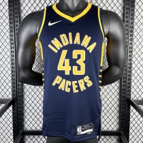 2023 PACERS SIAKAM #43 Dark Blue NBA Jerseys