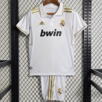 2011/12 R MAD Home White Retro Kids Soccer jersey