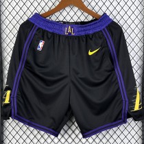 2023 LAKERS Black NBA Pants
